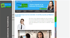 Desktop Screenshot of mediphone.fr